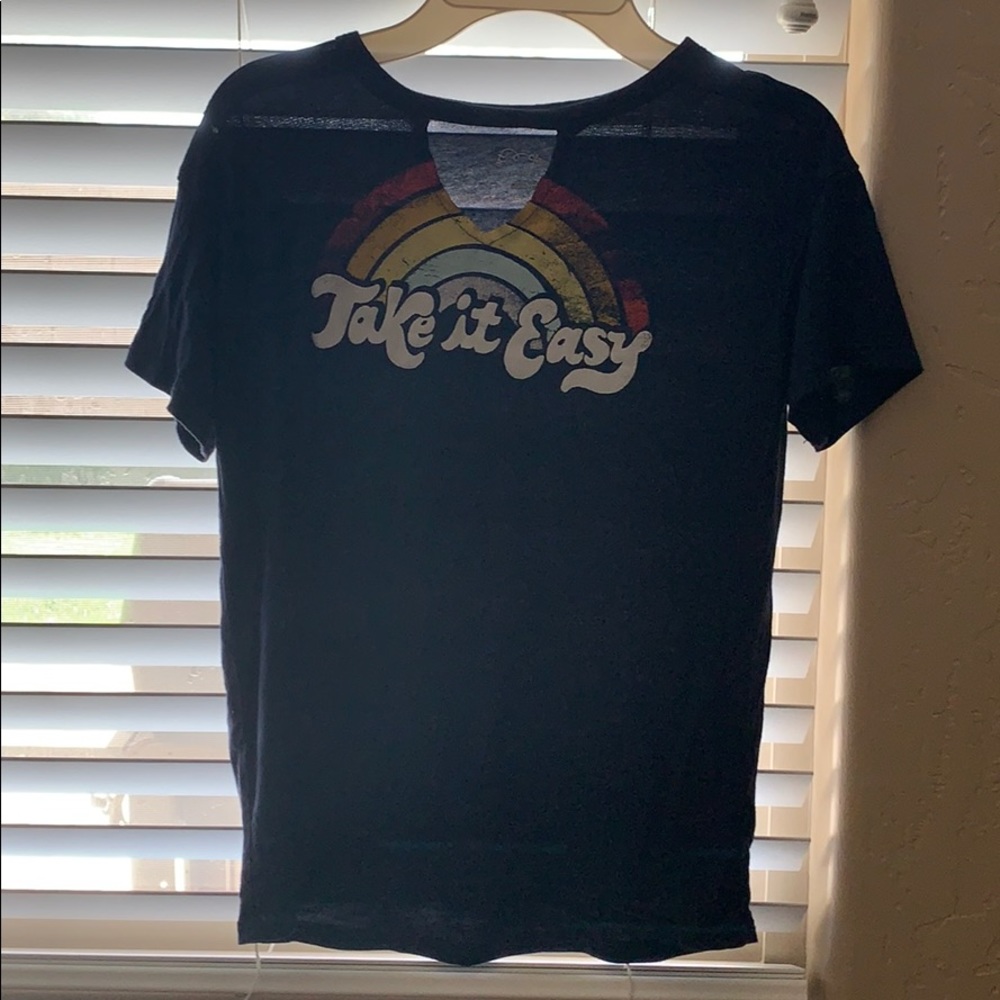 Girls art class tee